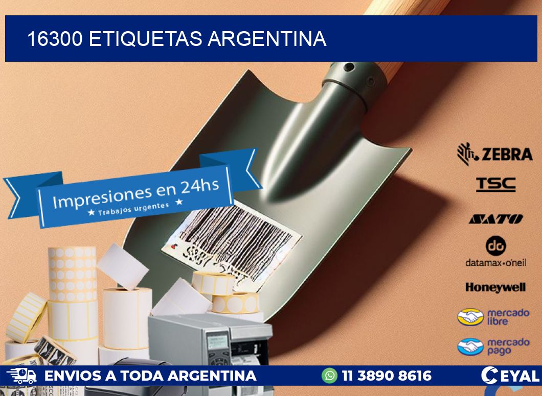 16300 ETIQUETAS ARGENTINA