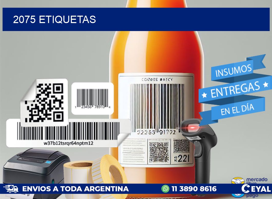 2075 ETIQUETAS