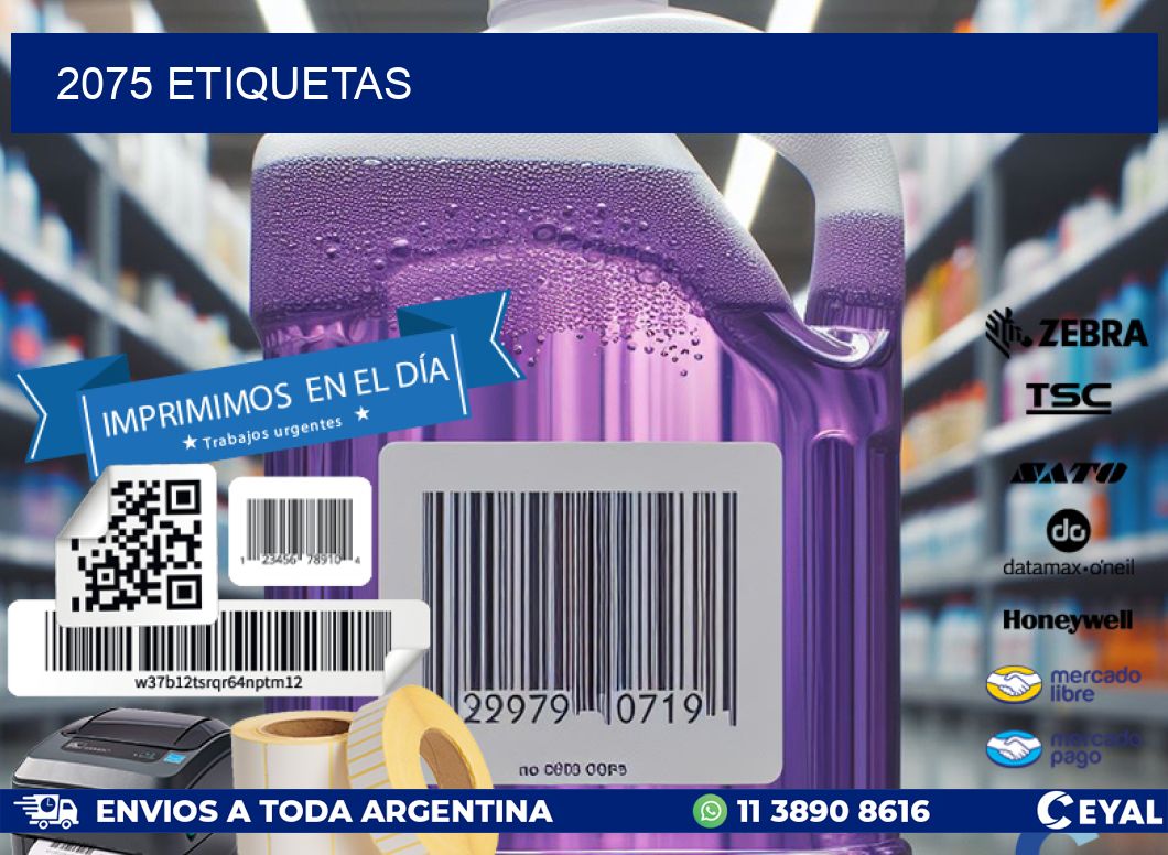 2075 ETIQUETAS