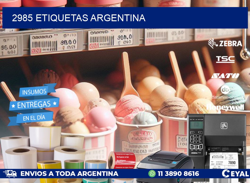 2985 ETIQUETAS ARGENTINA