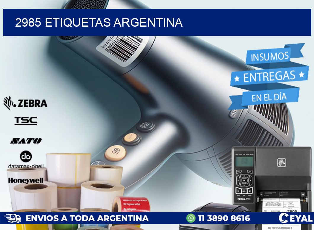 2985 ETIQUETAS ARGENTINA