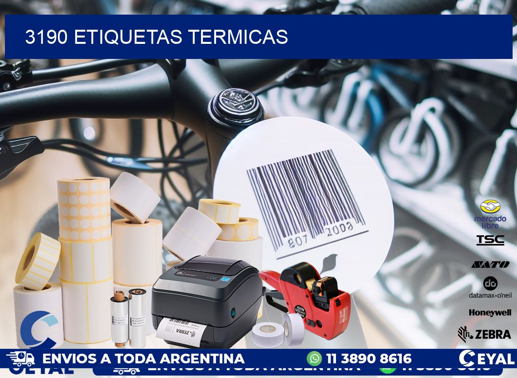 3190 ETIQUETAS TERMICAS