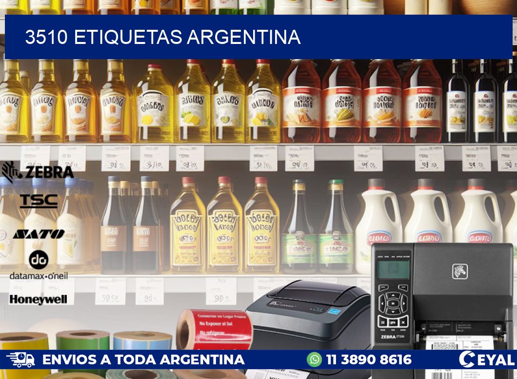 3510 ETIQUETAS ARGENTINA