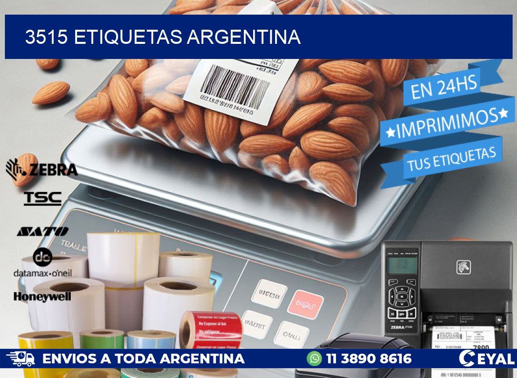 3515 ETIQUETAS ARGENTINA