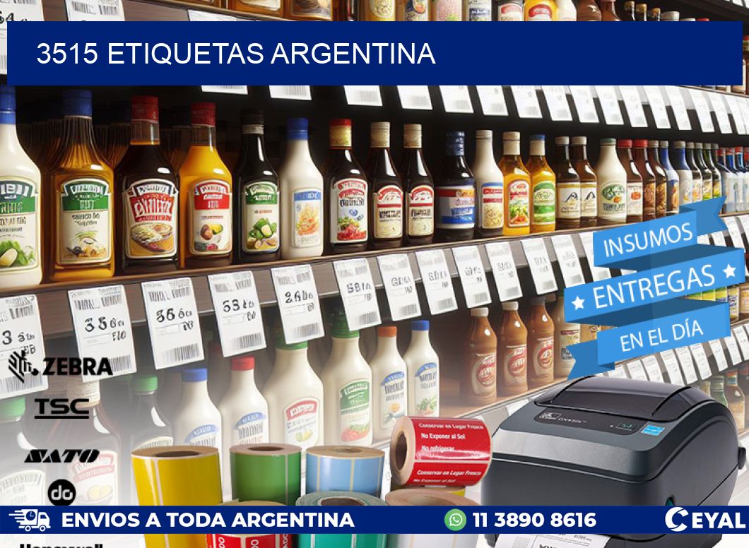 3515 ETIQUETAS ARGENTINA
