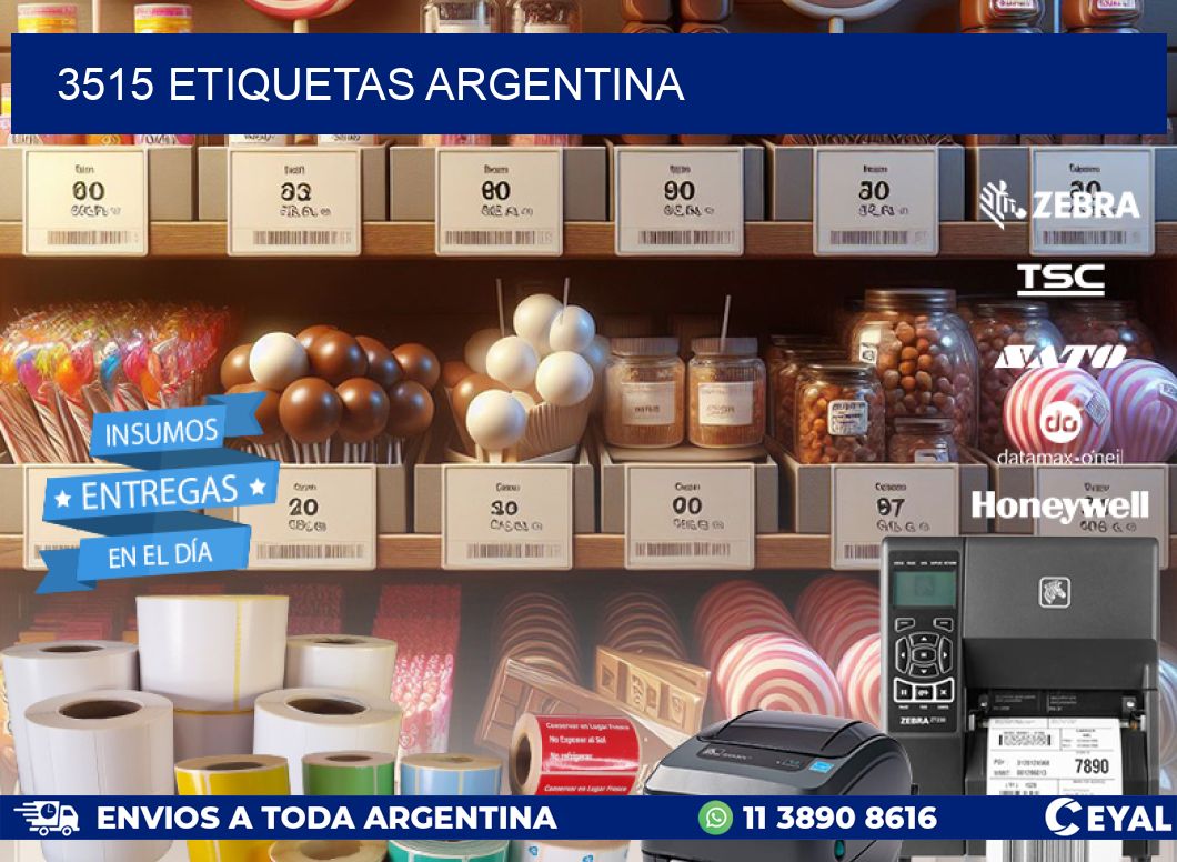 3515 ETIQUETAS ARGENTINA