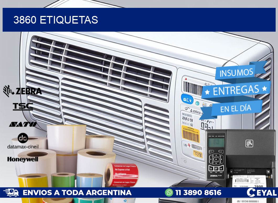 3860 ETIQUETAS