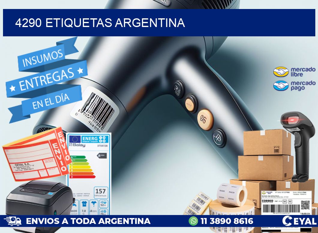 4290 ETIQUETAS ARGENTINA