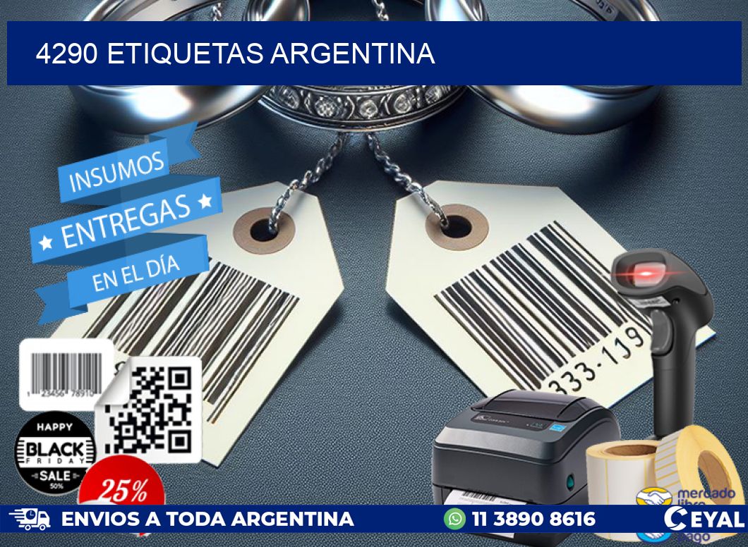 4290 ETIQUETAS ARGENTINA