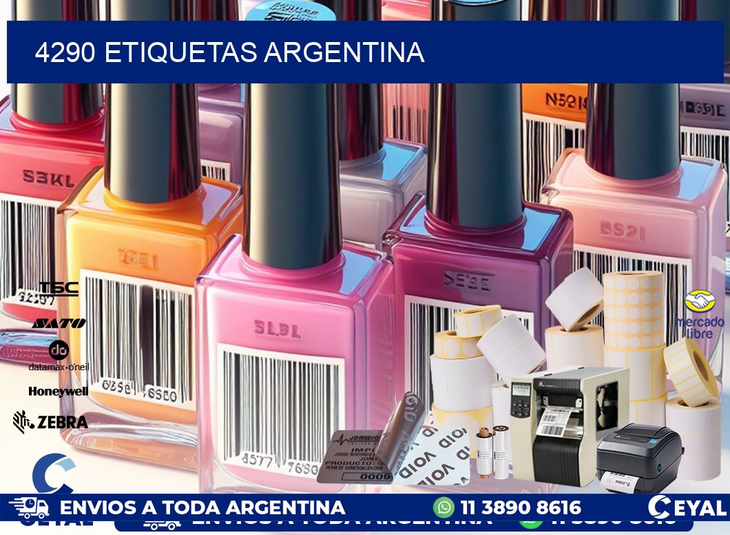 4290 ETIQUETAS ARGENTINA
