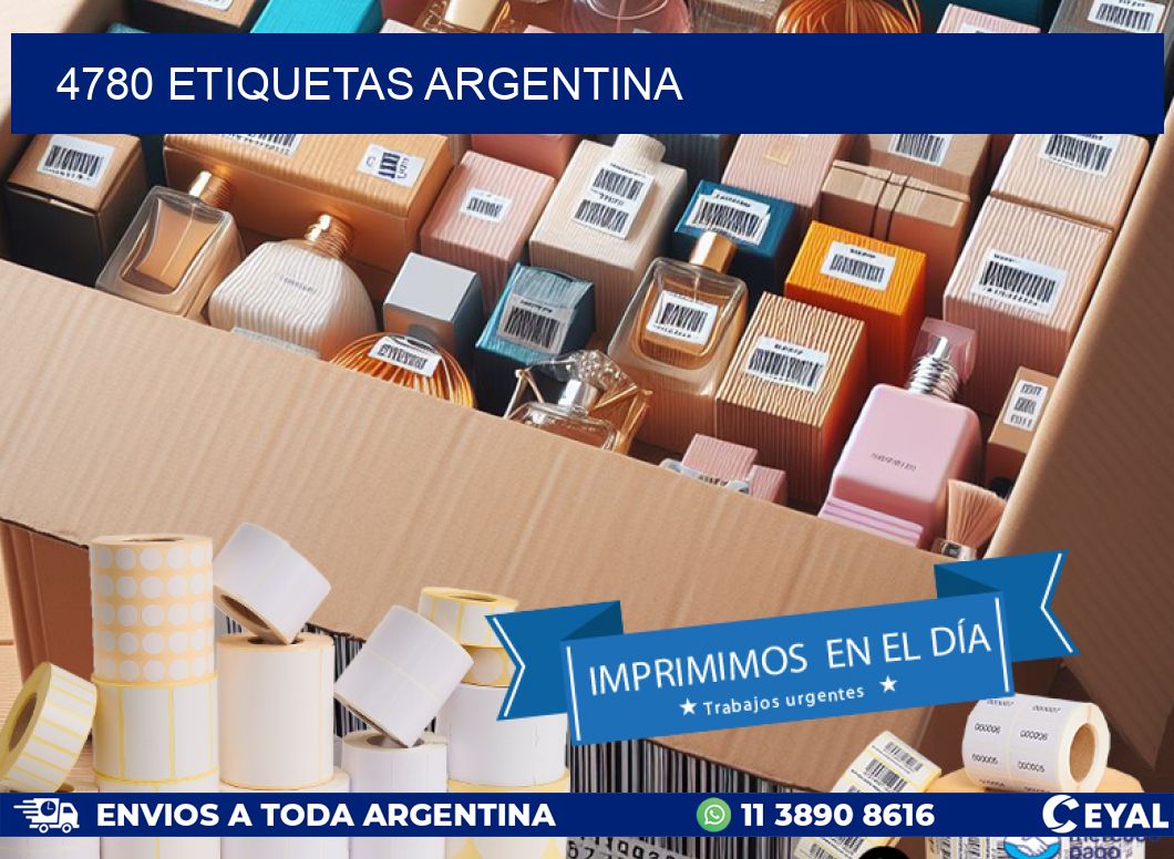 4780 ETIQUETAS ARGENTINA