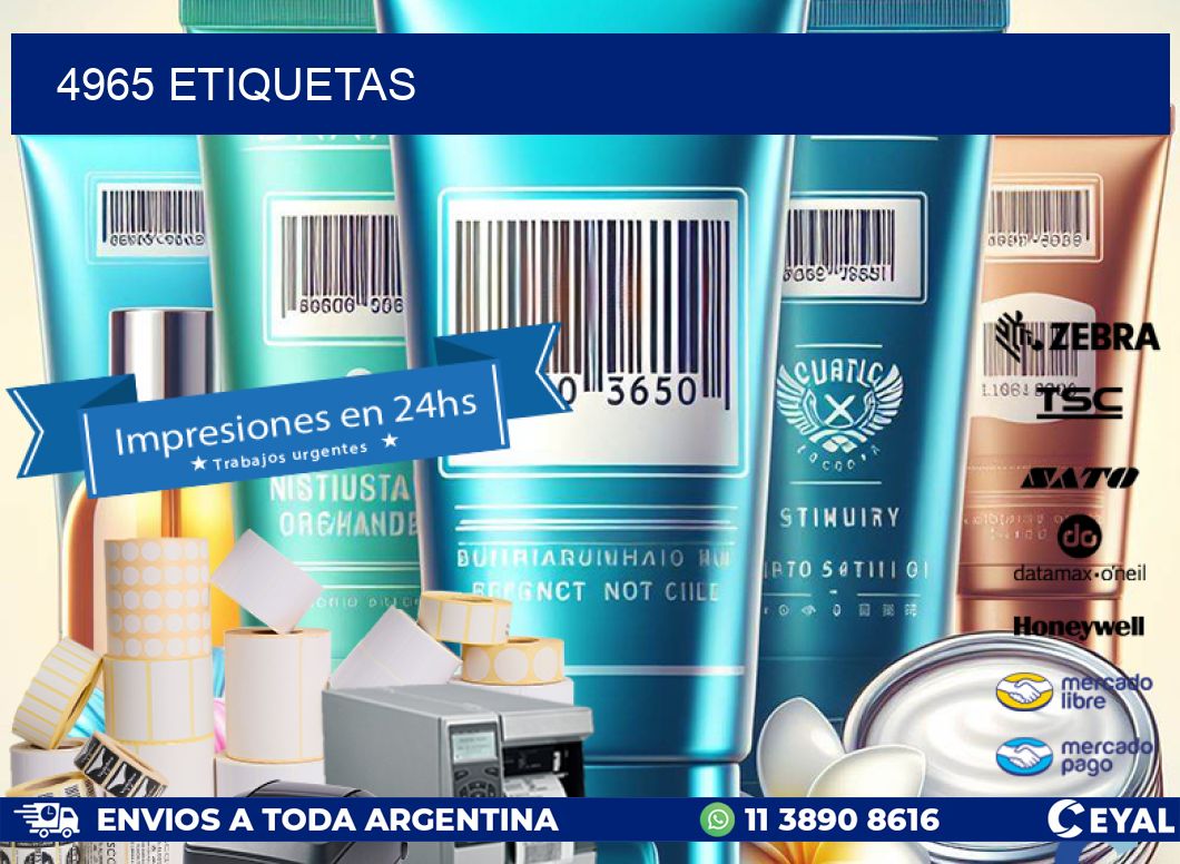 4965 ETIQUETAS