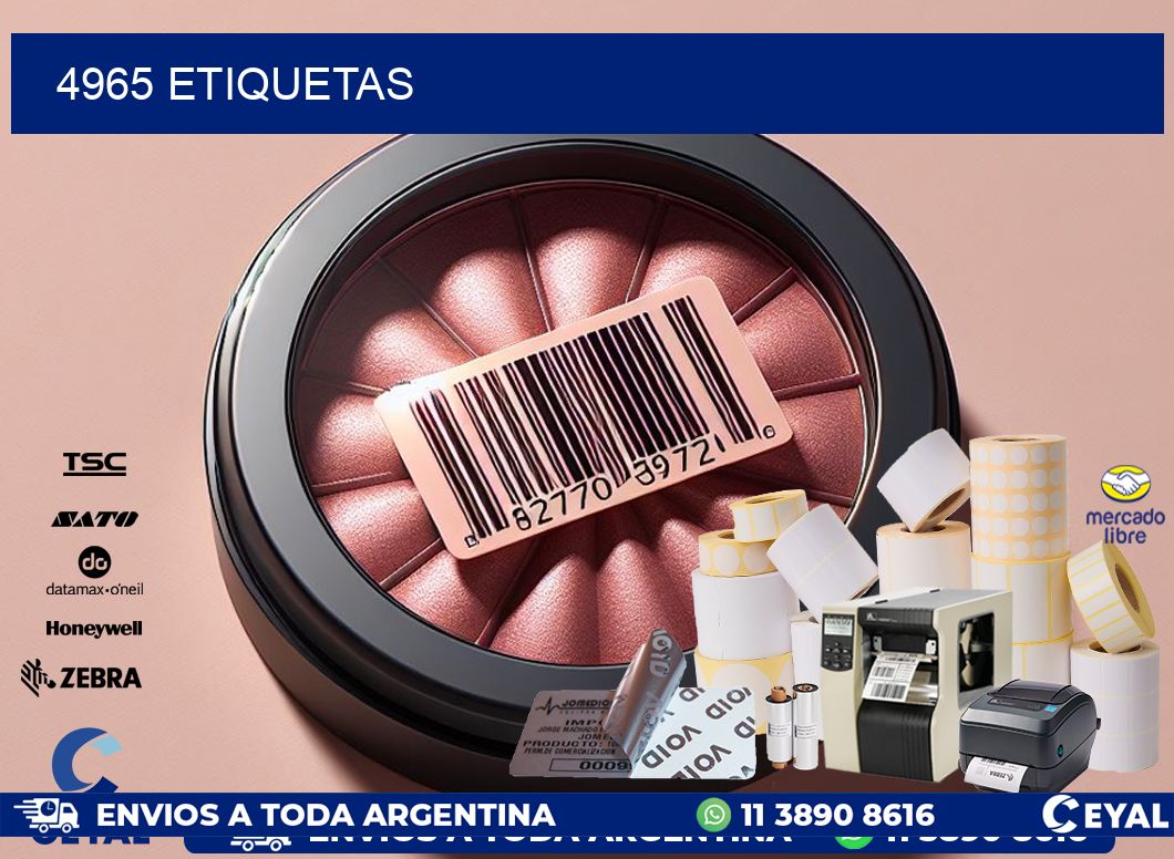 4965 ETIQUETAS