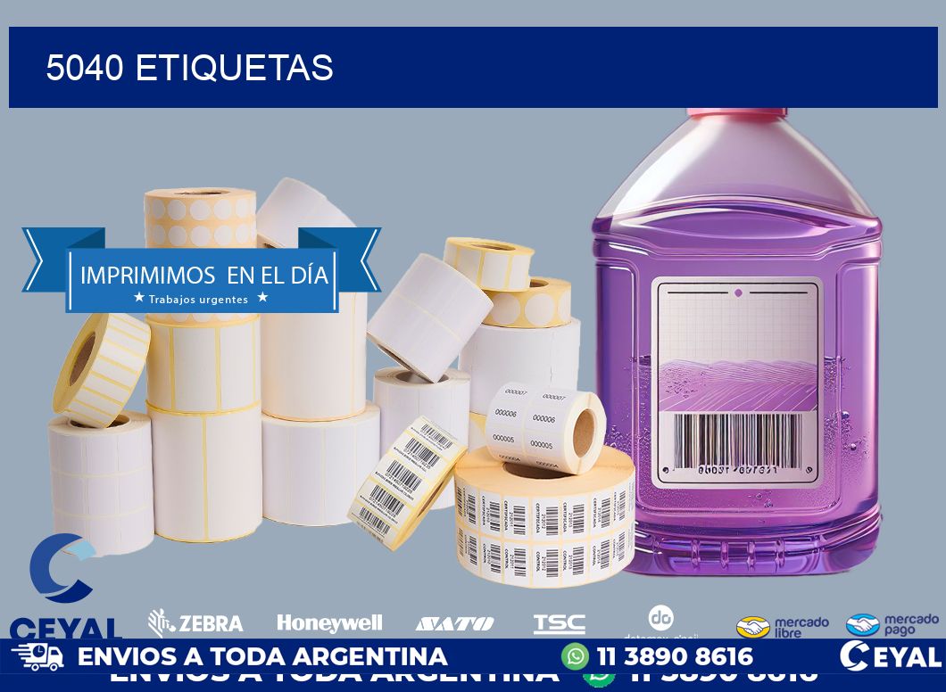 5040 ETIQUETAS