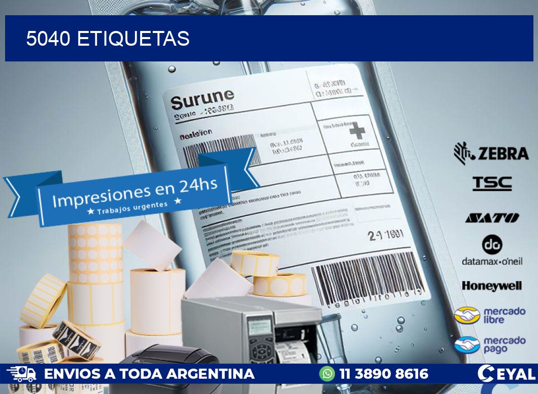 5040 ETIQUETAS