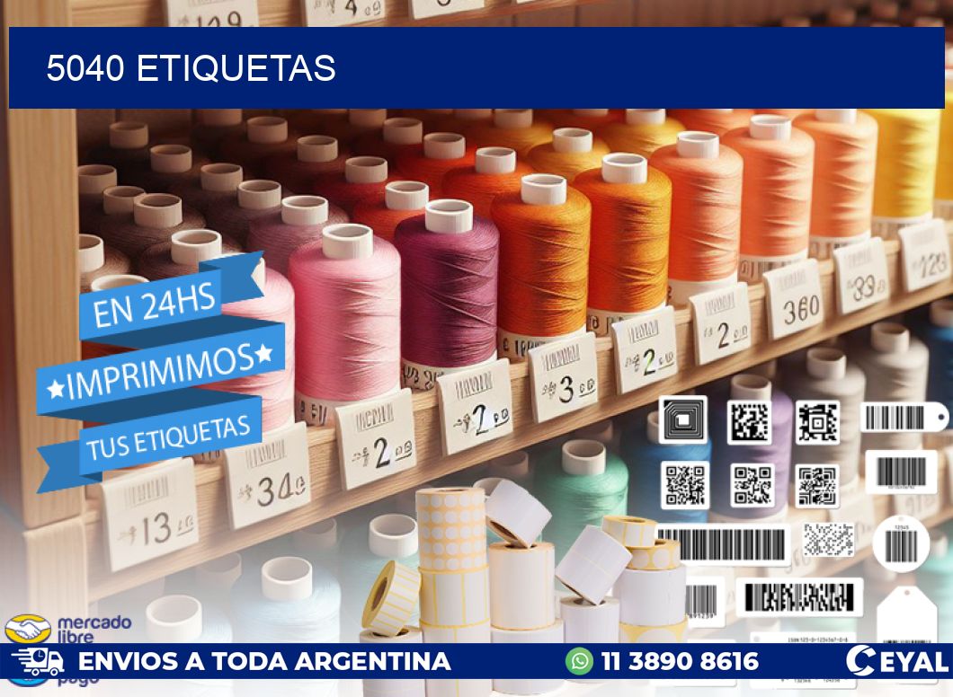 5040 ETIQUETAS