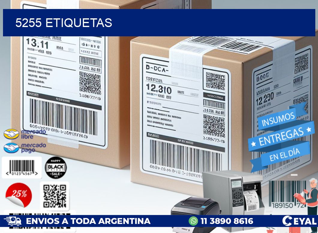 5255 ETIQUETAS
