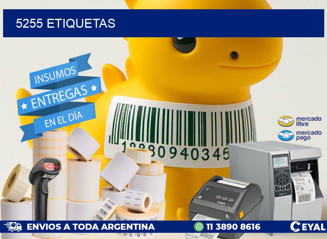 5255 ETIQUETAS