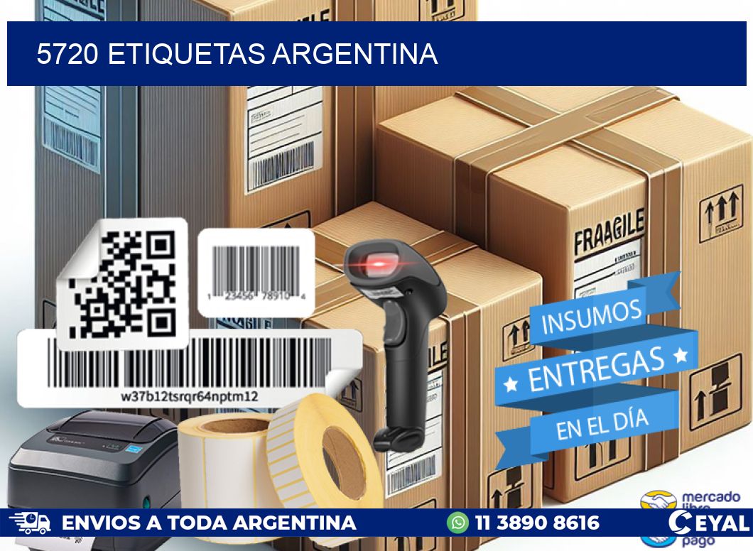 5720 ETIQUETAS ARGENTINA