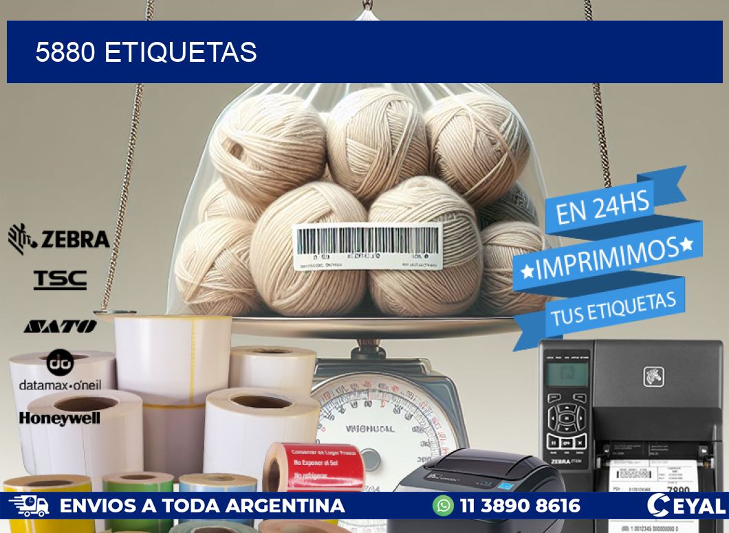 5880 ETIQUETAS