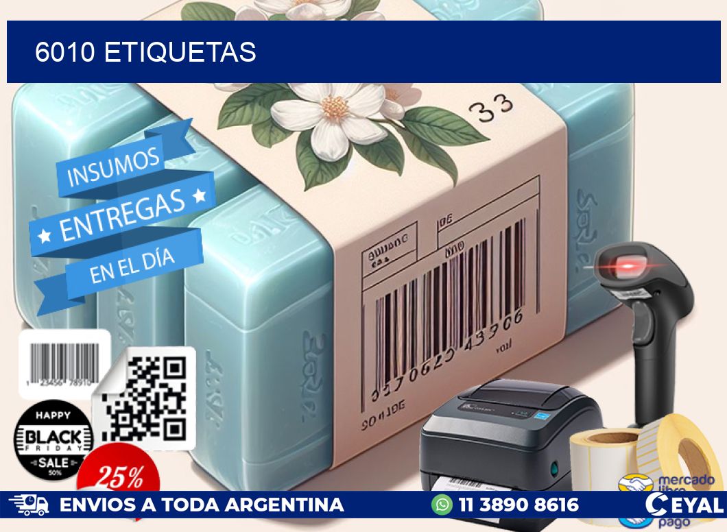 6010 ETIQUETAS