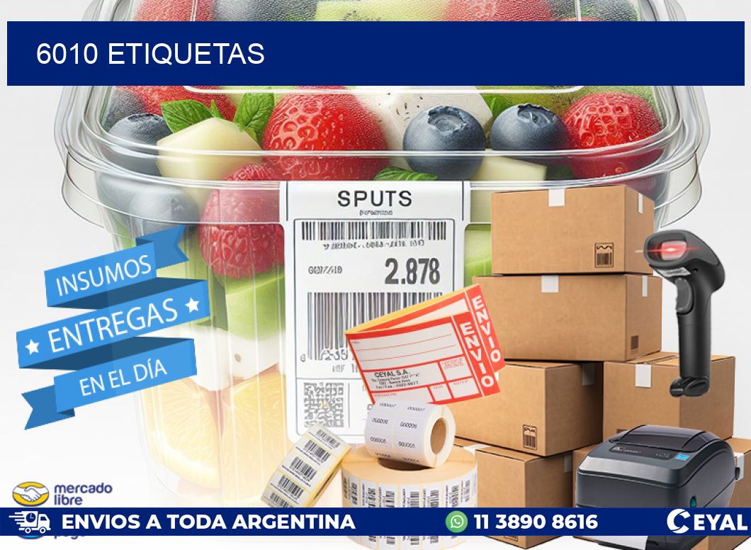 6010 ETIQUETAS