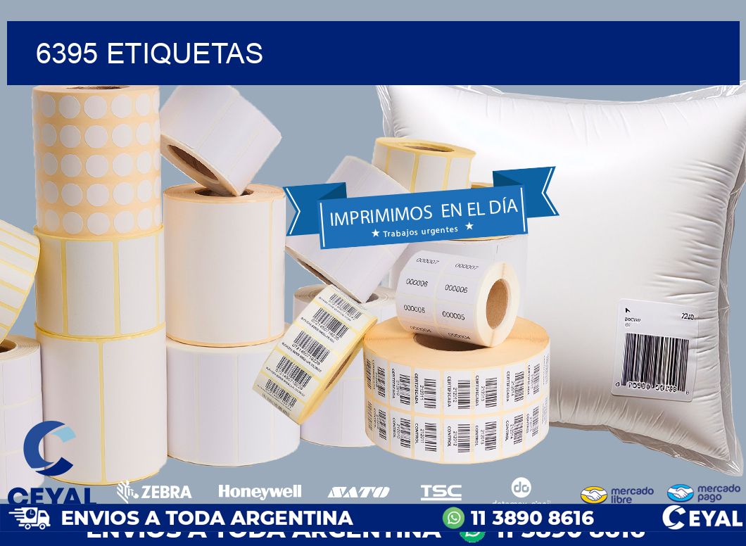6395 ETIQUETAS