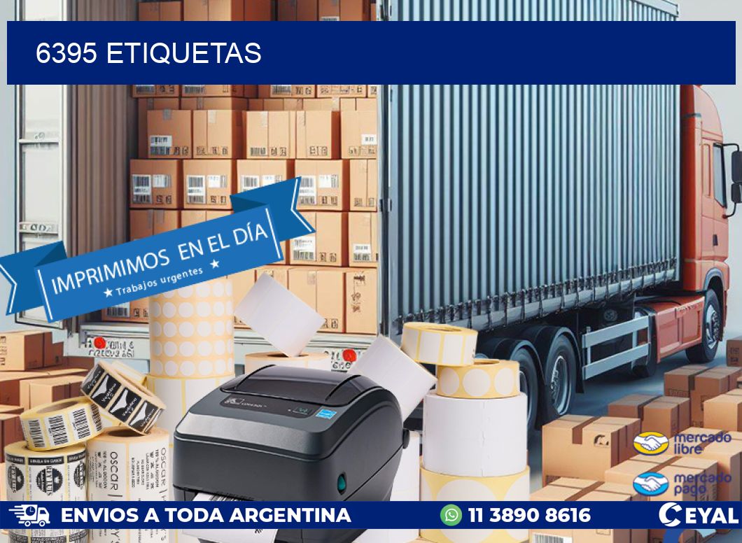 6395 ETIQUETAS