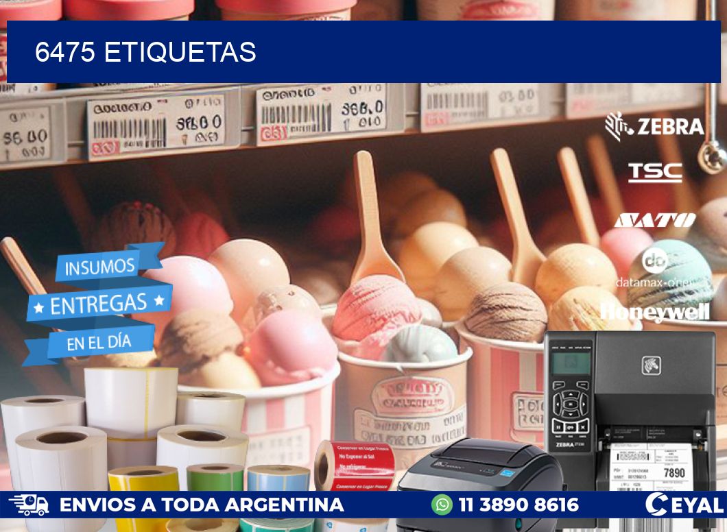 6475 ETIQUETAS
