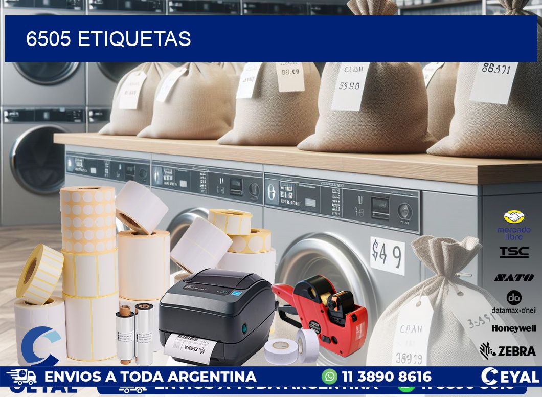 6505 ETIQUETAS