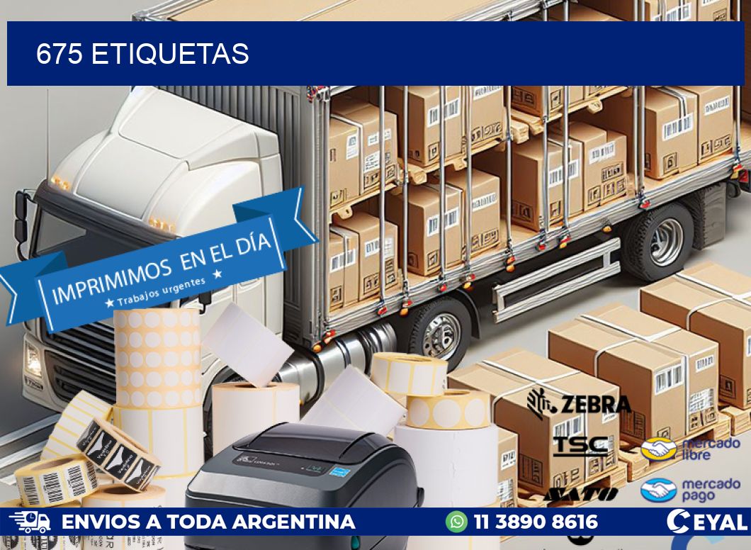 675 ETIQUETAS