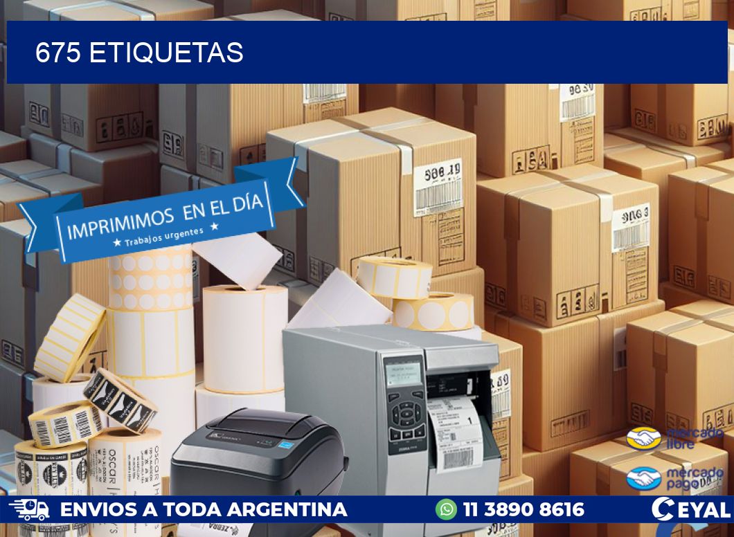 675 ETIQUETAS
