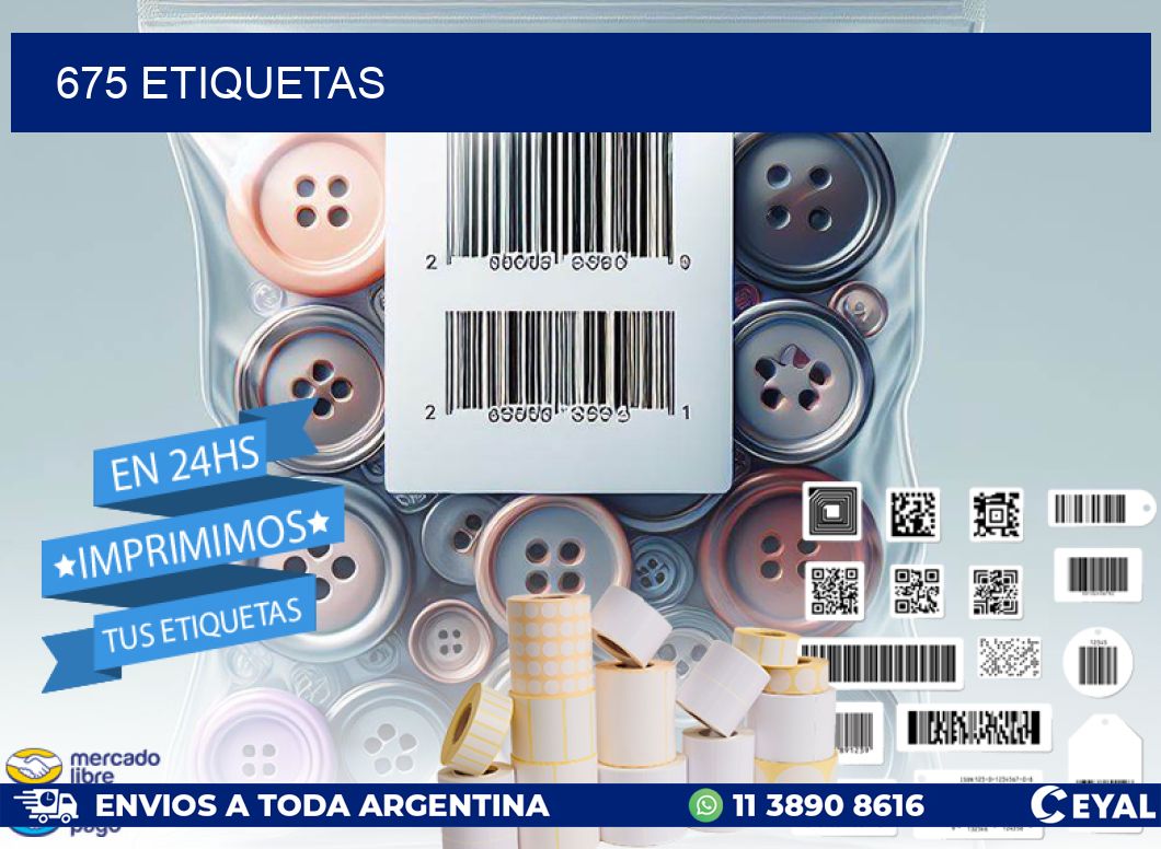 675 ETIQUETAS