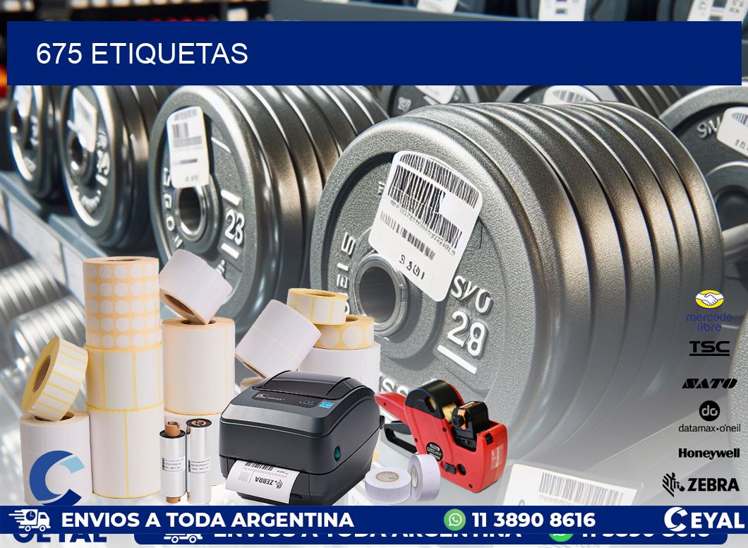 675 ETIQUETAS