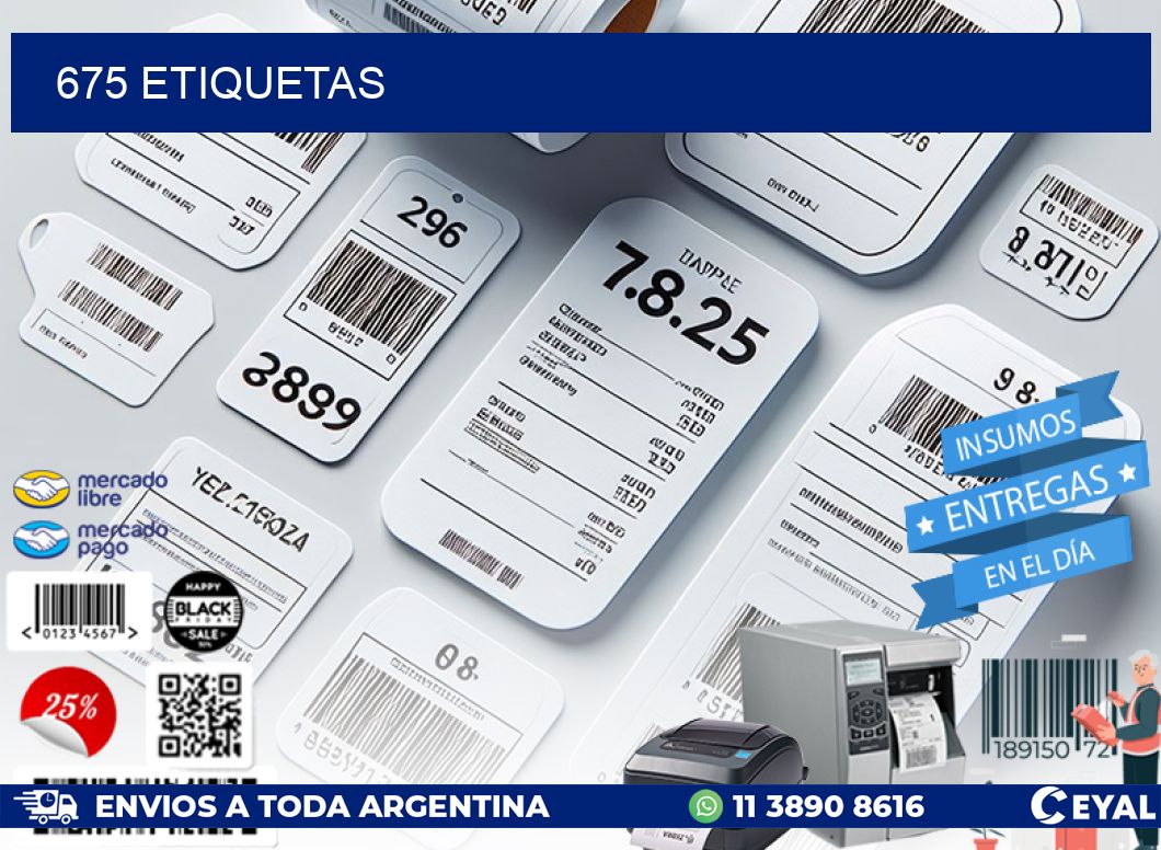 675 ETIQUETAS
