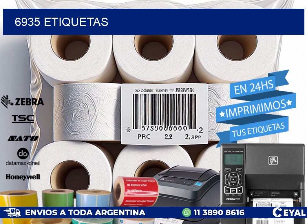 6935 ETIQUETAS