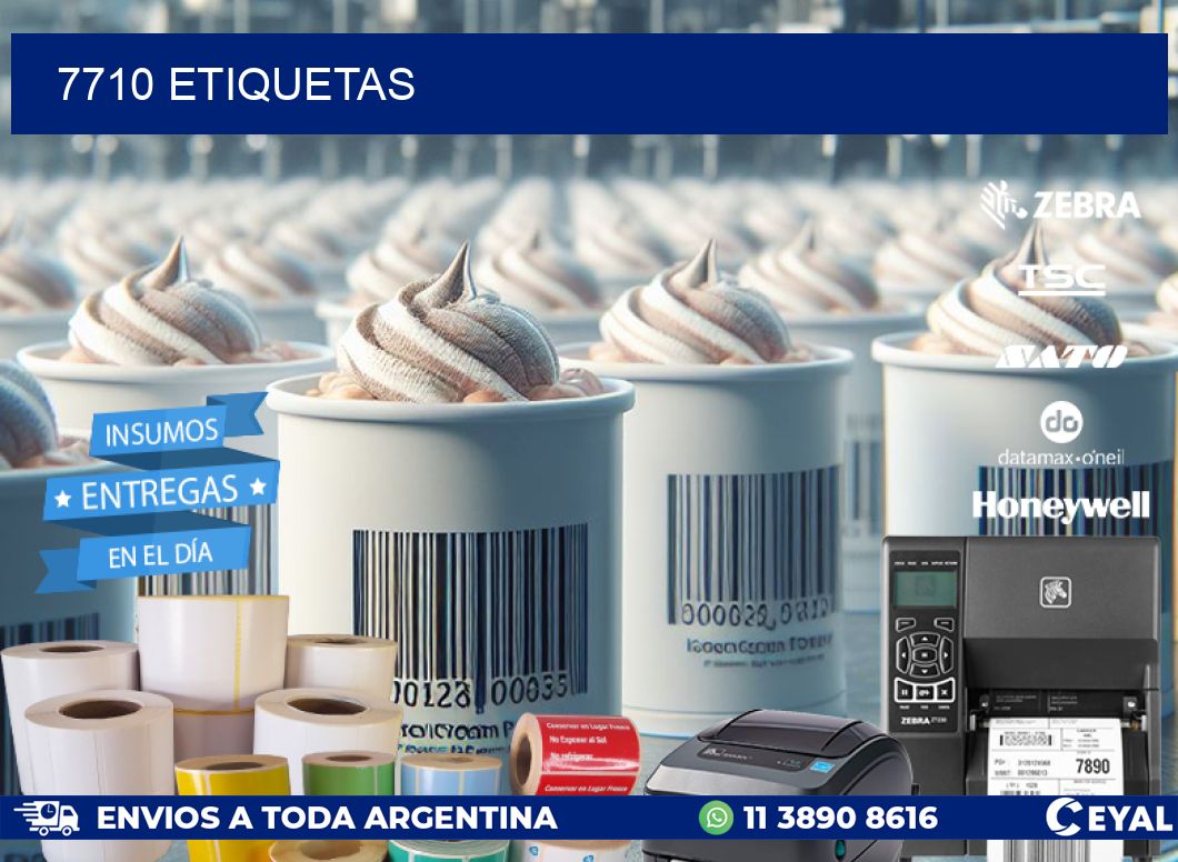 7710 ETIQUETAS