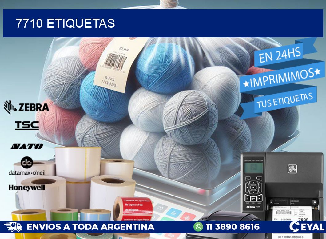 7710 ETIQUETAS