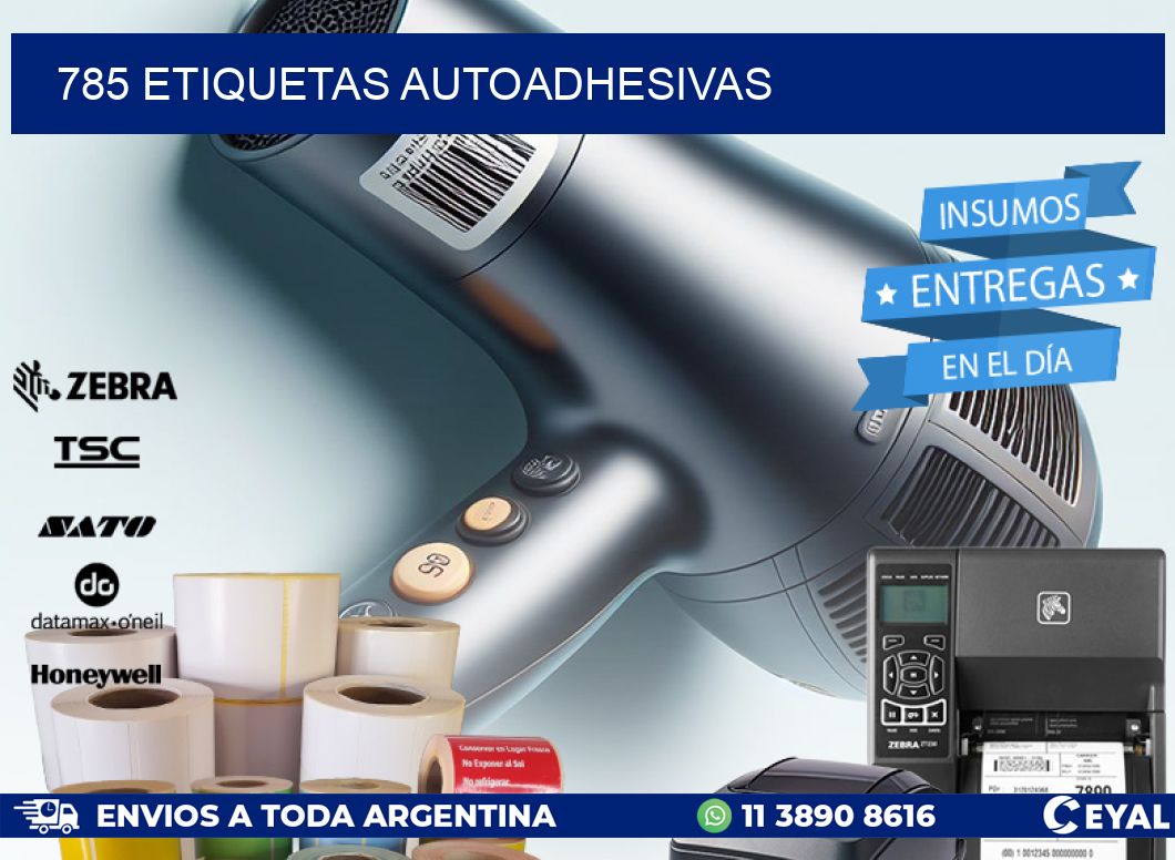 785 ETIQUETAS AUTOADHESIVAS