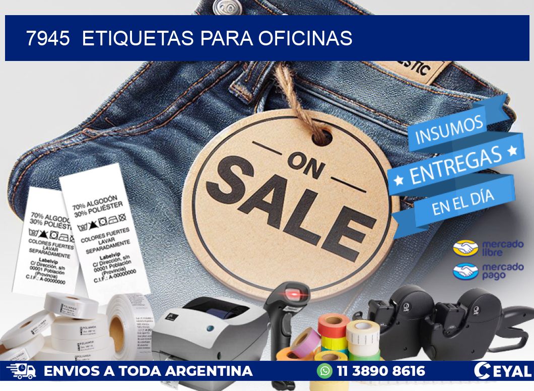 7945  ETIQUETAS PARA OFICINAS