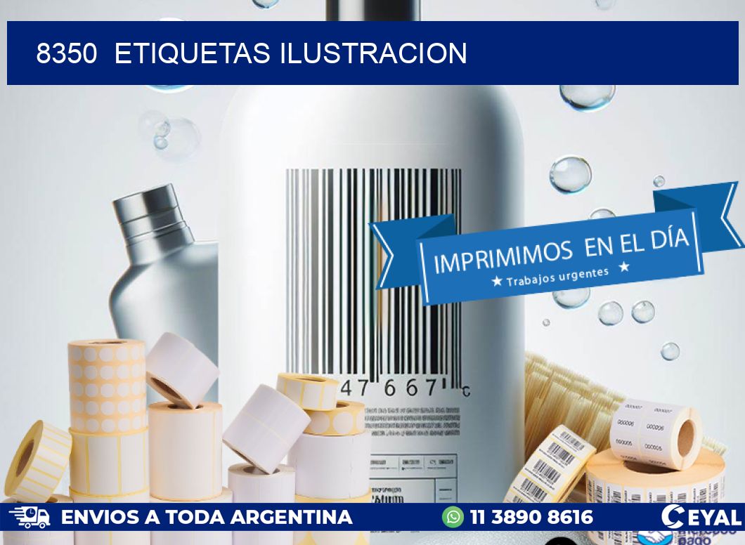 8350  ETIQUETAS ILUSTRACION
