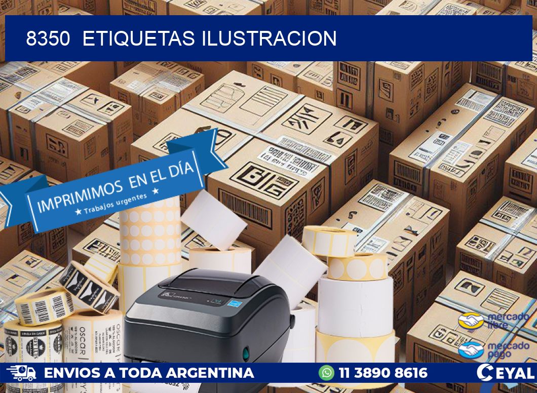 8350  ETIQUETAS ILUSTRACION