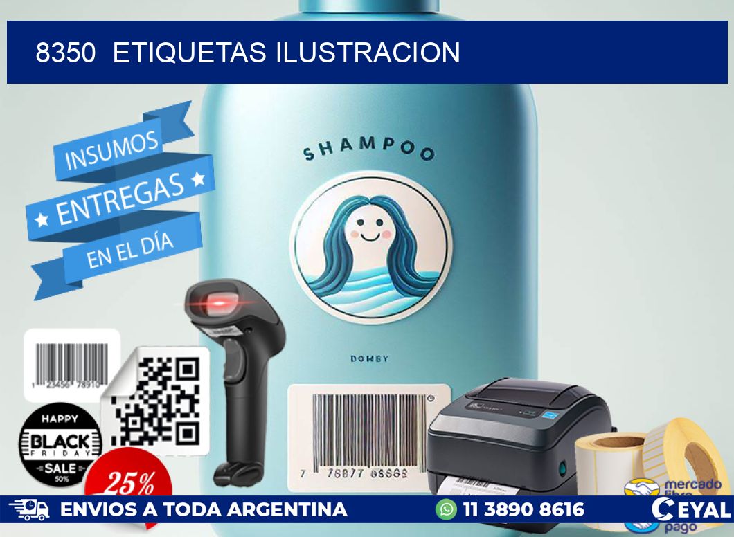 8350  ETIQUETAS ILUSTRACION