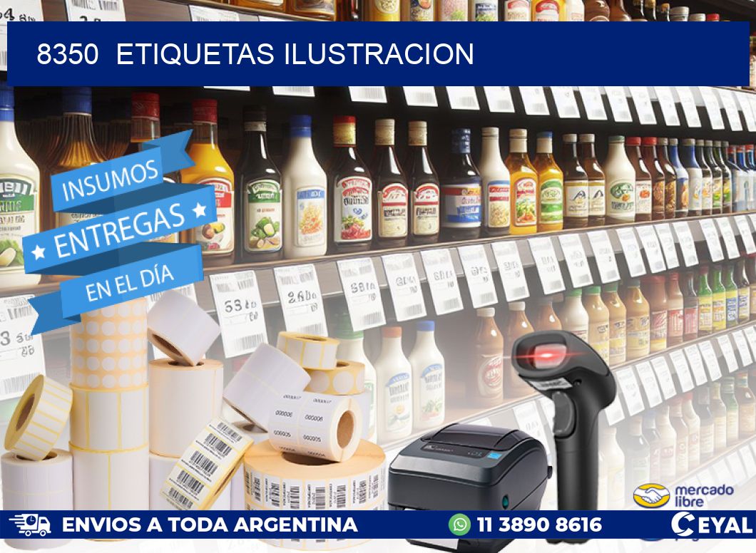8350  ETIQUETAS ILUSTRACION