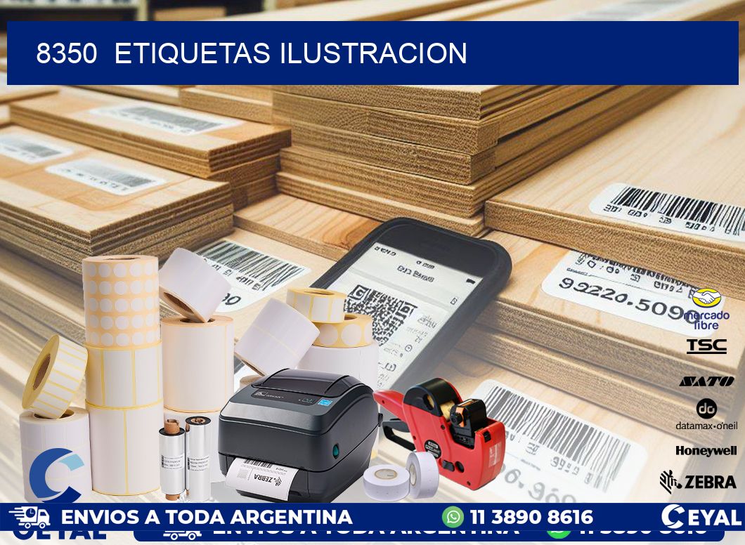 8350  ETIQUETAS ILUSTRACION