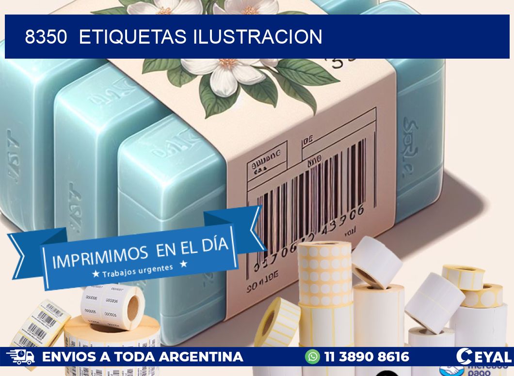 8350  ETIQUETAS ILUSTRACION
