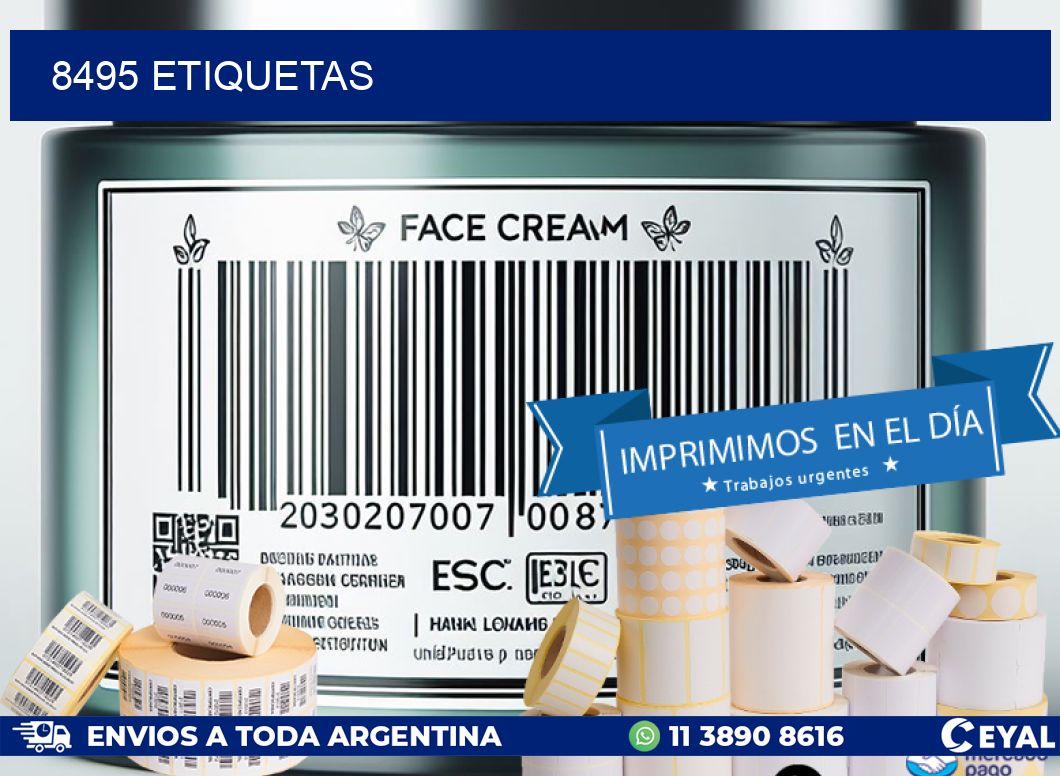 8495 ETIQUETAS