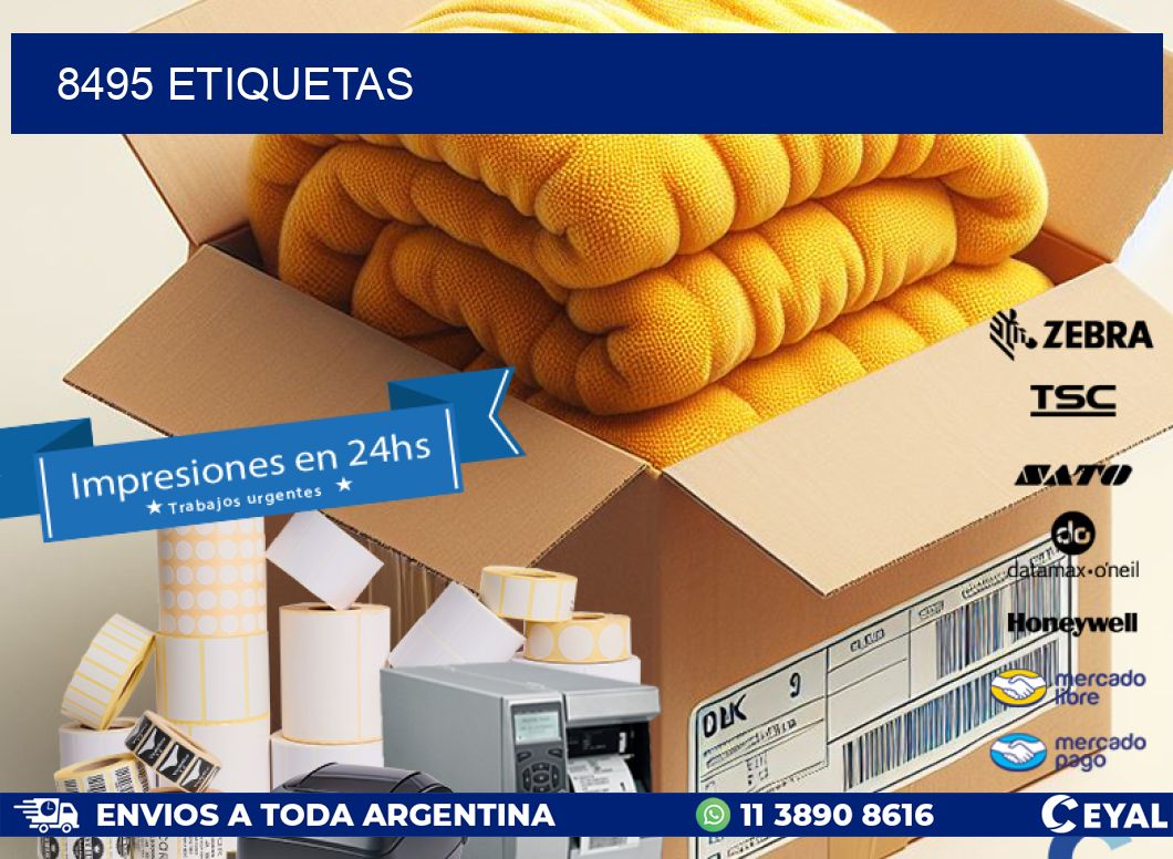 8495 ETIQUETAS
