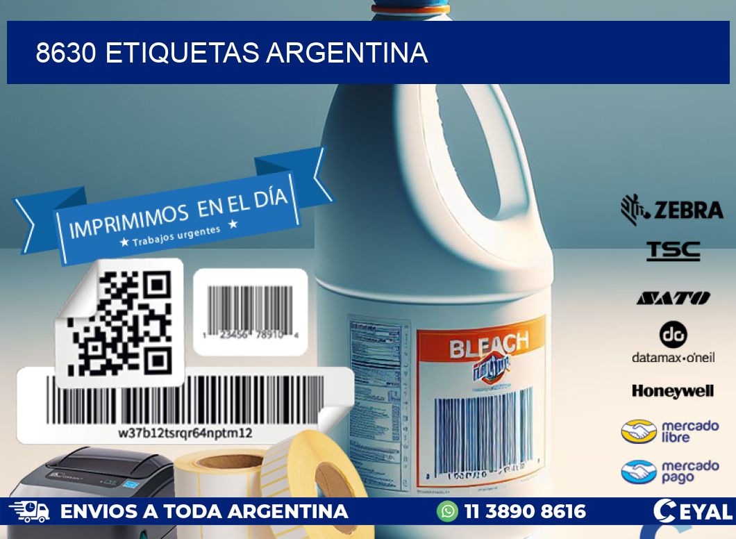 8630 ETIQUETAS ARGENTINA