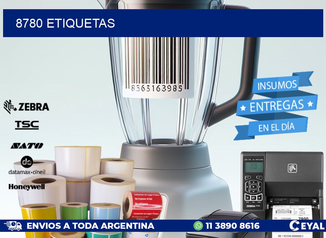 8780 ETIQUETAS